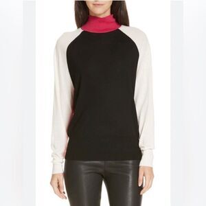 BOSS Hugo Boss Fanarea Tricolor Wool Pullover